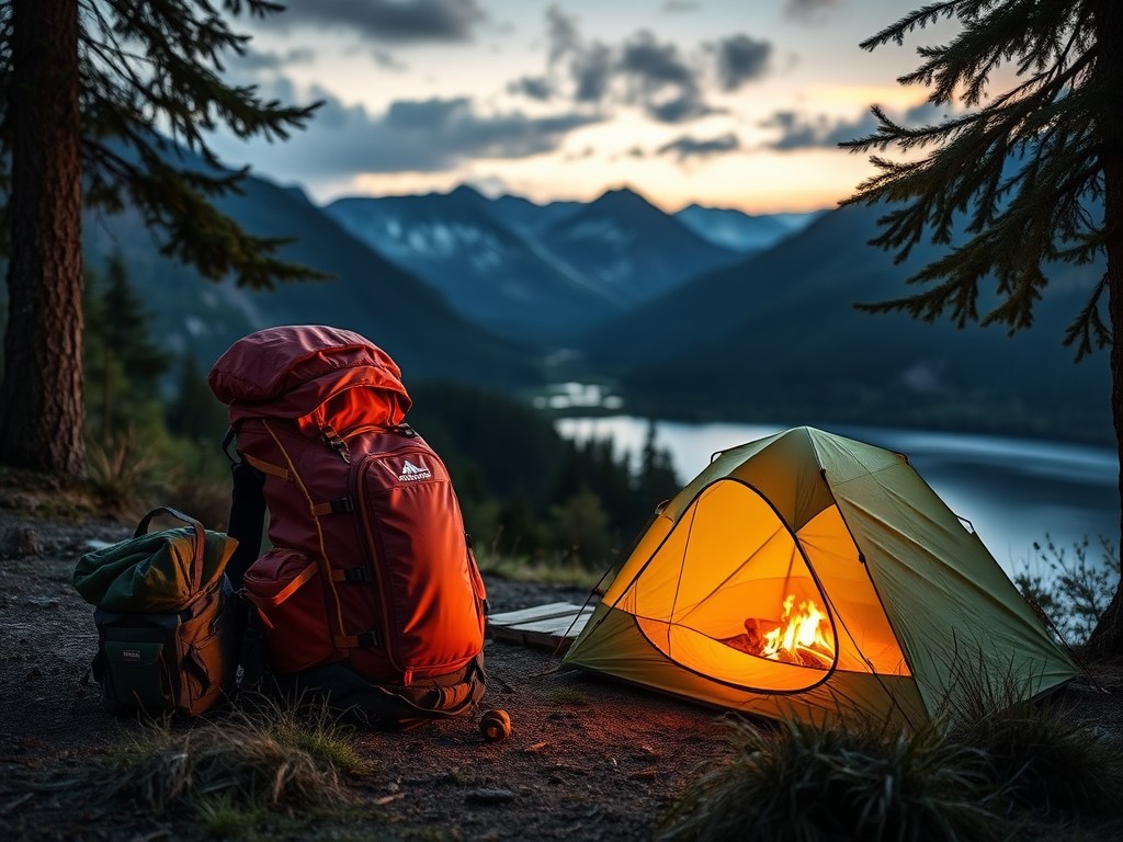 Camping et randonnée