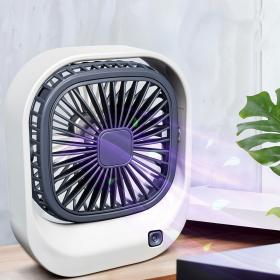 Mini ventilateur carré rechargeable par USB – مروحة مكتب قابلة للشحن - FAN1