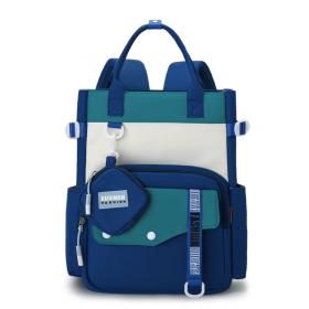 Ensemble de sacs d’école Kawai pour Enfants 2Pcs Avec Pochette Bleu – محفظة 2 قطع كاواي مع محفظة صغيرة أزرق SAC20025